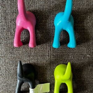 Set of 5 Dog Tail Hooks/Hanger for Kids